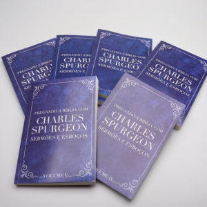 PREGANDO A BÍBLIA COM CHARLES SPUGEON - BOX COM 6 VOLUMES