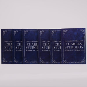 PREGANDO A BÍBLIA COM CHARLES SPUGEON - BOX COM 6 VOLUMES