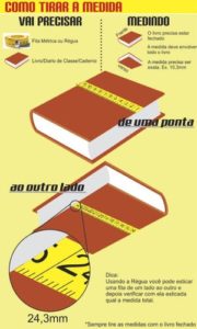 COMO MEDIR CAPA DE BIBLIA